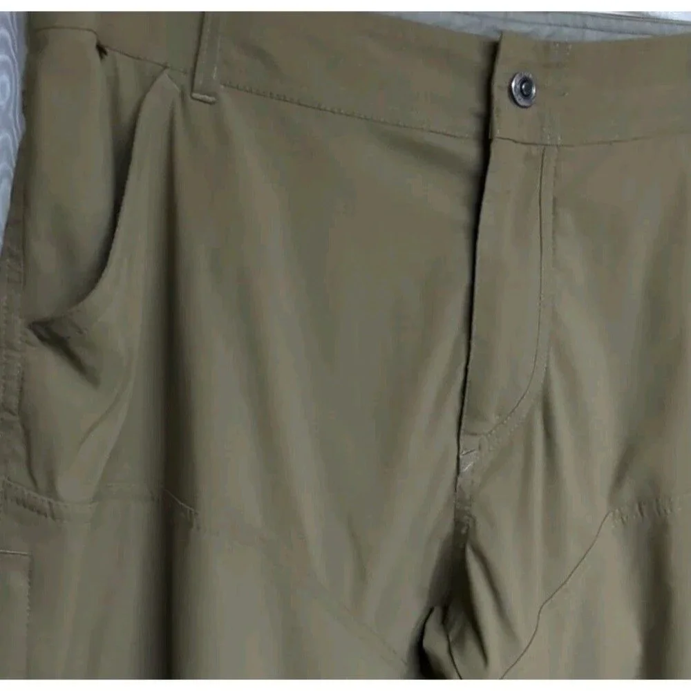 Kuhl Pants Men 40x30 Side Zipper Pocket Deep Khaki Beige Chino Outdoor Hiking